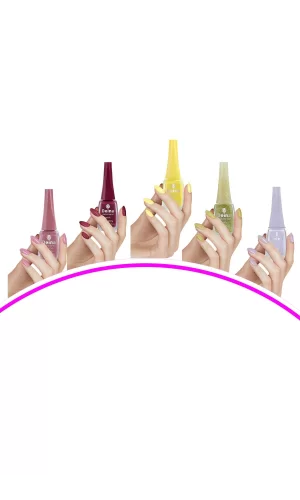 5 Adet Keratinli Besleyici Oje 14 ml SET3