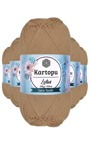 5 Adet Lotus Bikini Büstiyer Bluz Örgü İpi  K837 Ten