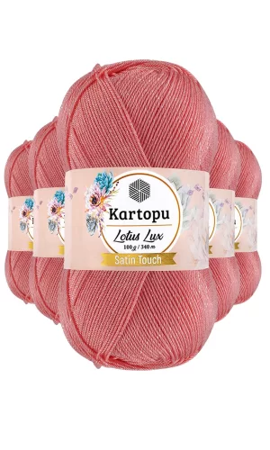 5 Adet Lotus Lux Bikini Büstiyer Bluz Simli Örgü İpi K766 Gül Pembe