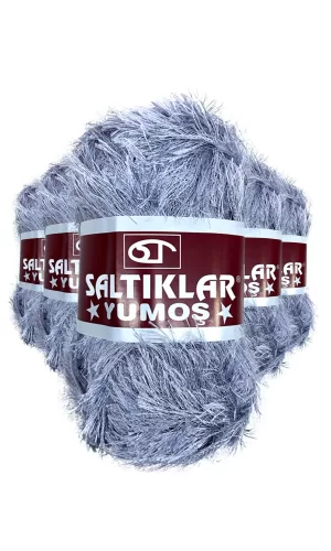 5 Adet Yumoş Sakallı El Örgü Ipi Yünü 06