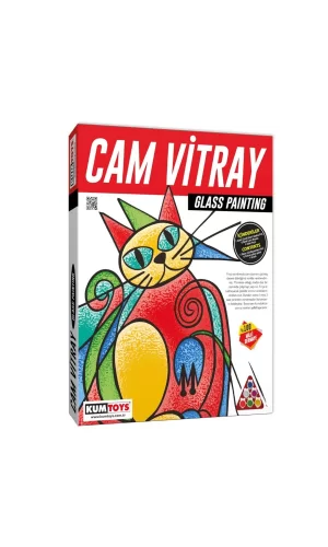 5001 Kumtoys Cam Vitray - Glass Painting / +6 Yaş