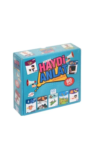 5080 Ca Games, Haydi Anlat - Eğitici Oyun Kartları / +3 Yaş
