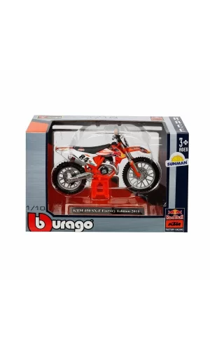 51070 Sun-bur-1:18 Motor Red Bull Ktm 450 2 Asorti - Sunman