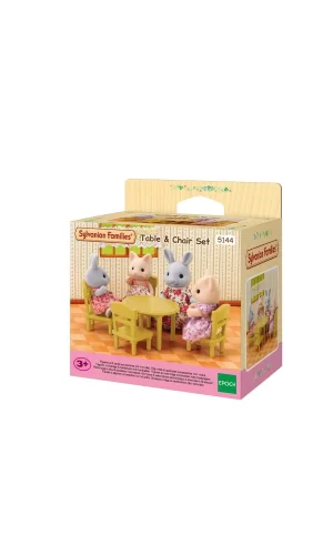 5144 Sylvanian Families Masa - Sandalye Seti (figürler Dahil Değildir) +3 Yaş