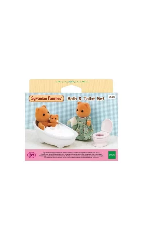 5148 Sylvanian Families Banyo Ve Tuvalet Seti (figürler Dahil Değildir) +3 Yaş