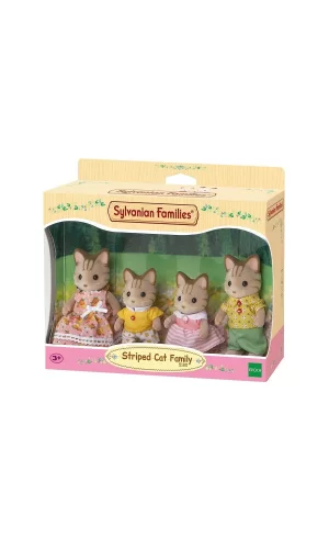 5180 Sylvanian Families, Çizgili Kedi Ailesi, +3 Yaş