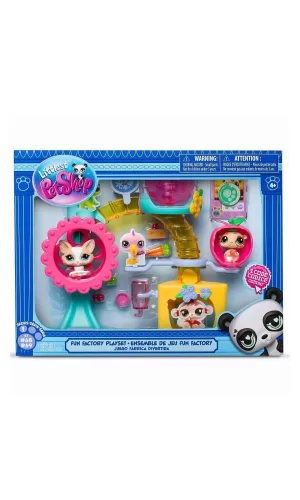 5196 Littlest Pet Shop Minişler Eğlence Fabrikası Oyun Seti S1 -sunman
