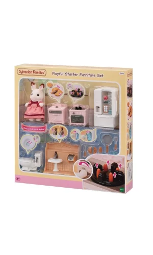 5449 Sylvanian Families Mobilya Seti -figürler Dahil Değil +3 Yaş