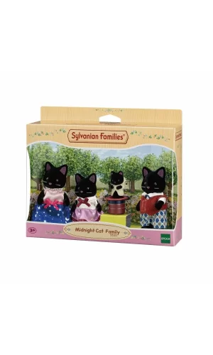 5530 Sylvanian Families Kara Kedi Ailesi +3 Yaş