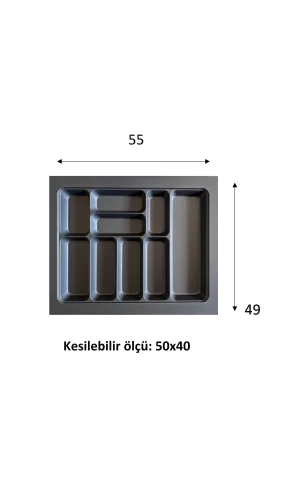 55x49 Eco Lüks Modüler Kaşıklık Royaleks-20354