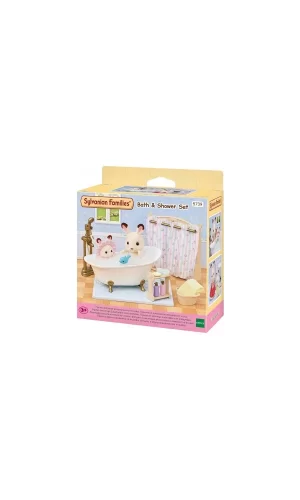 5739 Sylvanian Families Banyo Ve Duş Seti (figürler Dahil Değildir) +3 Yaş