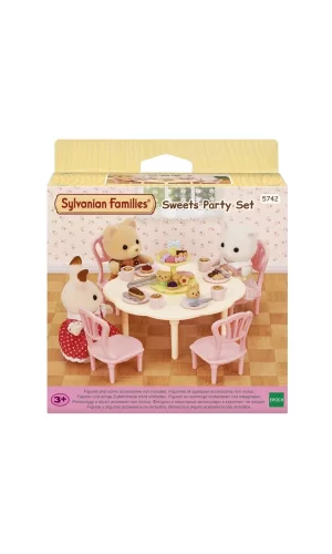 5742 Sylvanian Families Tatlı Partisi Oyun Seti (figürler Dahil Değildir) +4 Yaş