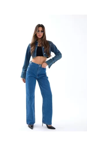 5997 KOT PANTOLON-MAVİ