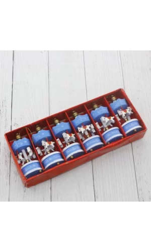 6lı Mavi Mini Atlı Karınca