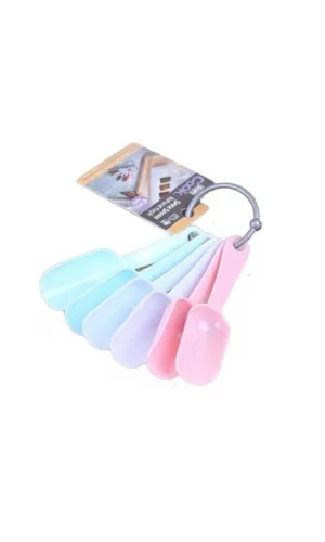 6 Lı Plastik Baharat Kaşığı