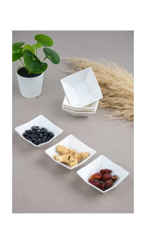 6lı Porselen Küçük Çerezlik Royaleks-P-POR-101206