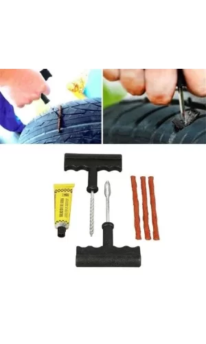 6 Parça Araba Motosiklet Otomobil Bisiklet Lastik Tamir Kiti Araç Bakım Seti