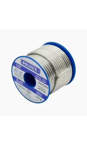 63-37 Pastasız Vitray Lehim Teli 3000 Gr 3 Mm