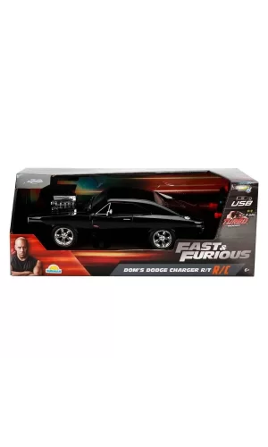 6492 1:16 Fast & Furious Dom’s Dodge Charger R/t Usb Şarjlı Uzaktan Kumandalı Araba