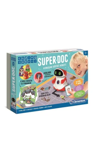 64960 Super Doc - Eğitici Konuşan Robot / Kodlama-coding Lab +5 Yaş