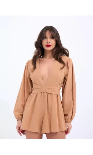 6528 TULUM ELBİSE-CAMEL