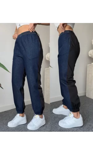 6627 KOT PANTOLON-MAVİ