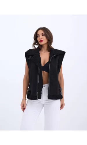 6717 YELEK-SİYAH