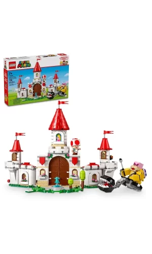 71435 Lego Super Mario Peachin Kalesinde Roy İle Savaş 738 Parça +7 Yaş