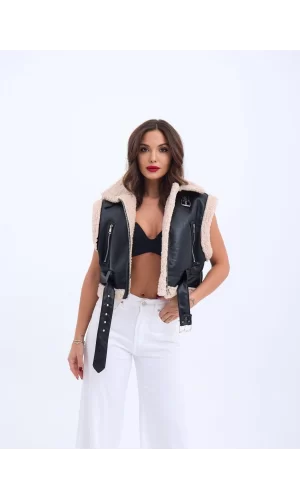 7218 YELEK-SİYAH
