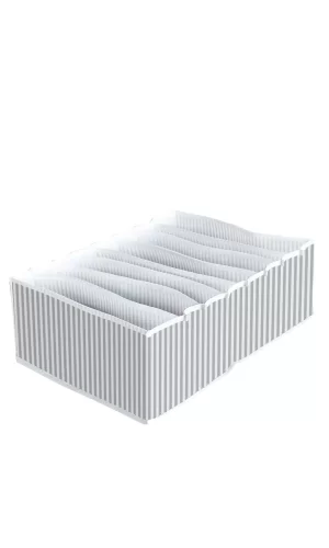 8 Bölmeli  Xl Pratik Bölmeli Çekmece Düzenleyici Organizer(iç Çamaşırı Kravat Çorap Düzenleyici)