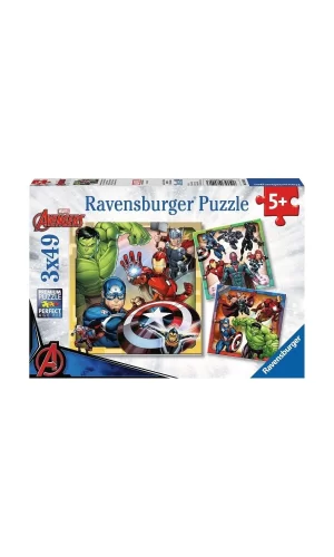 80403 Marvel Avengers 3x49 Parça Ravensburger Puzzle