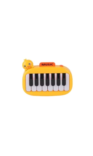 8897-1b Ördek Işıklı Müzikal Piano