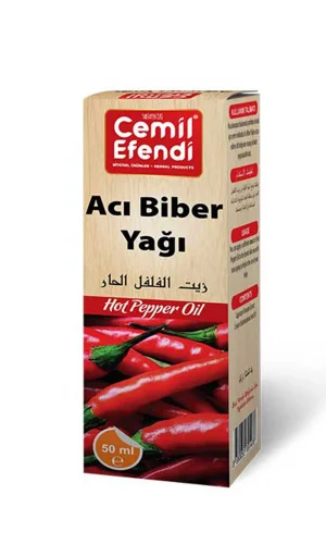 Acı Biber Yağı 50 Ml.