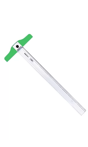 Açılı Katlanabilir T Cetveli Şeffaf Gövde 65 cm BR-111
