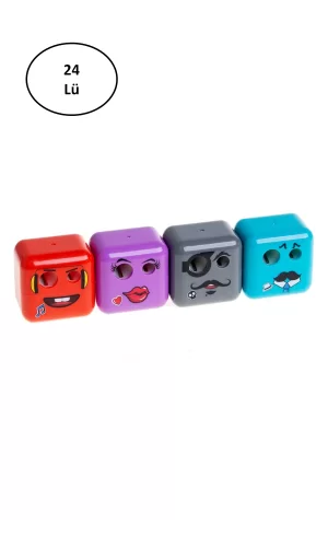 Adel Cubies Emoji Kalemtraş 24lü