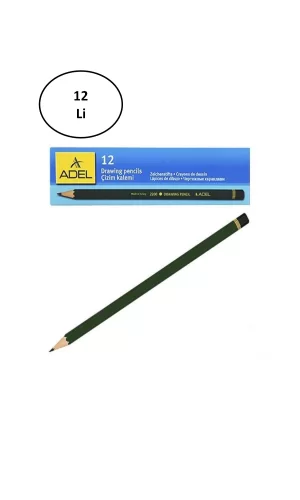 Adel Dereceli Kurşun Kalem 6B 12li