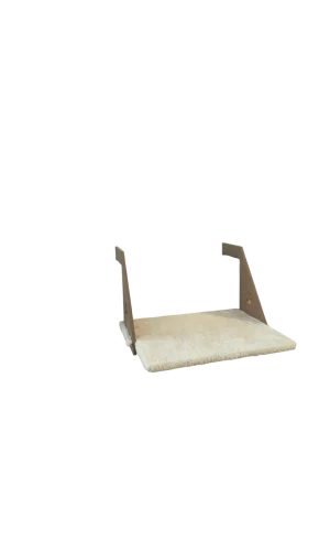 Ahşap Kalorifer Peteği Kedi Radyatör Yatağı 30 cm x 43 cm Beyaz (15 kg)
