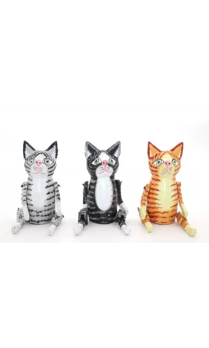 Ahşap Sallanan Kedi