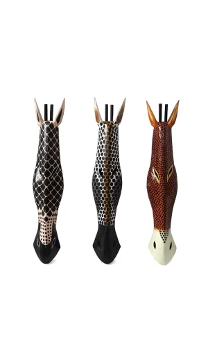 Ahşap Zebra Mask 1 Metre.