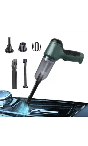 Air Blower Araba Süpürgesi Yeşil