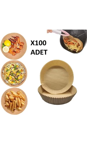 Airfreyer Fritöz Kağıdı Yuvarlak Xl / Xxl 100lü
