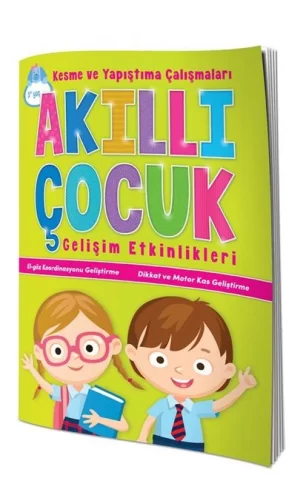 Akıllı Çocuk Gelişim Etkinlik-Kesme Ve Yapıştırma