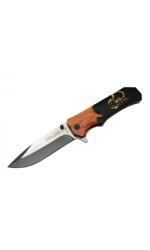 Akrepli Çakı 21,5 Cm Yarı Otomatik , Kemerlikli