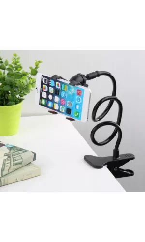 Akrobat Telefon Tutucu Oynar Başlıklı (SİYAH) (KUTUSUZ)