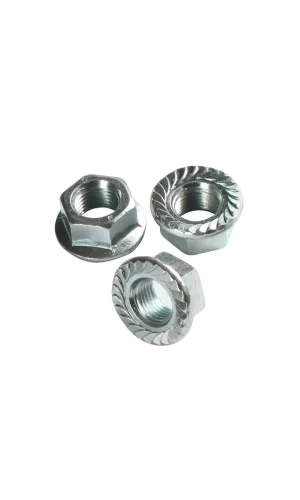 Altıköşe Flanşlı Somun M6 - 10 Adet
