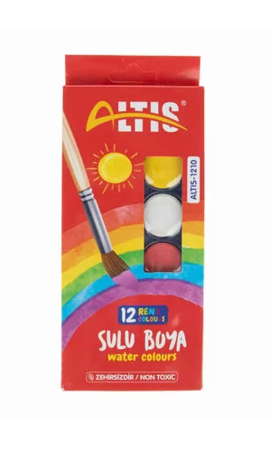 Altis Sulu Boya Büyük Boy 12li