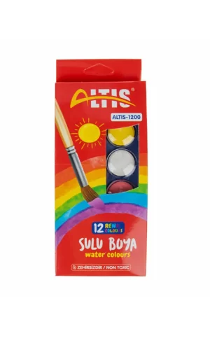 Altis Sulu Boya Küçük Boy 12 Renk