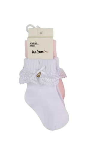 Luz&Pos Amy 2li Aks. Bebek Soket  Asorti