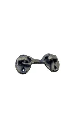 Antika Tarz Dekoratif Pirinç  Çengeli - 5cm, Oksit