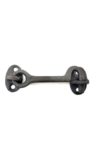 Antika Tarz Dekoratif Pirinç  Çengeli - 8,5cm, Oksit